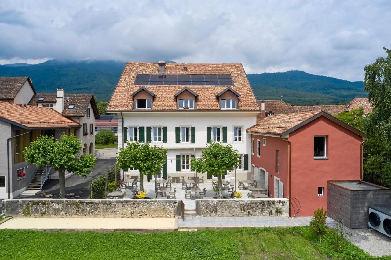 Auberge La Croix-Blanche Gingins Zewnętrze zdjęcie