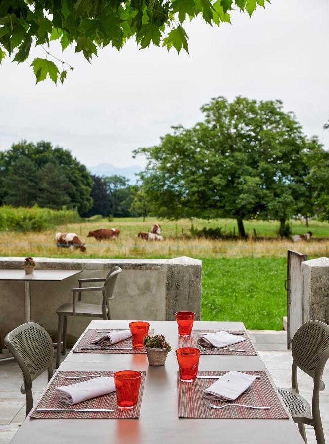 Auberge La Croix-Blanche Gingins Zewnętrze zdjęcie